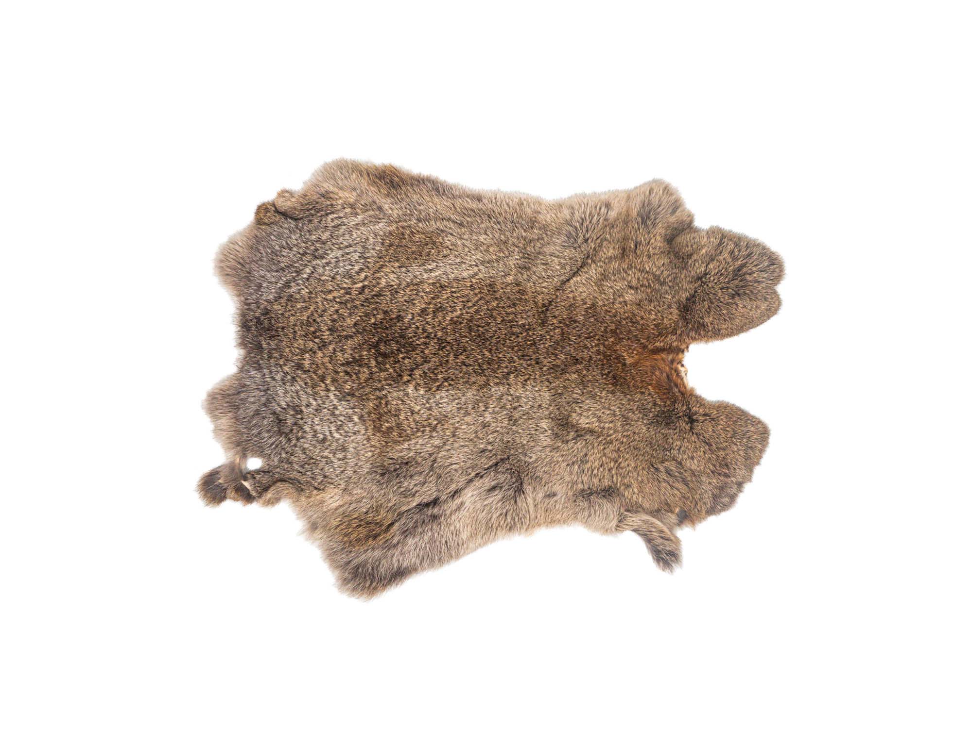 Moroccan Heavy Rabbit Skin: #4: Natural 