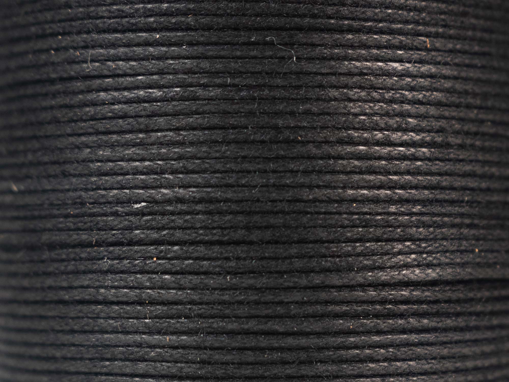 Cotton Cord 1mm x 100m: Black - 297C-CC10x100BK (8UW5)