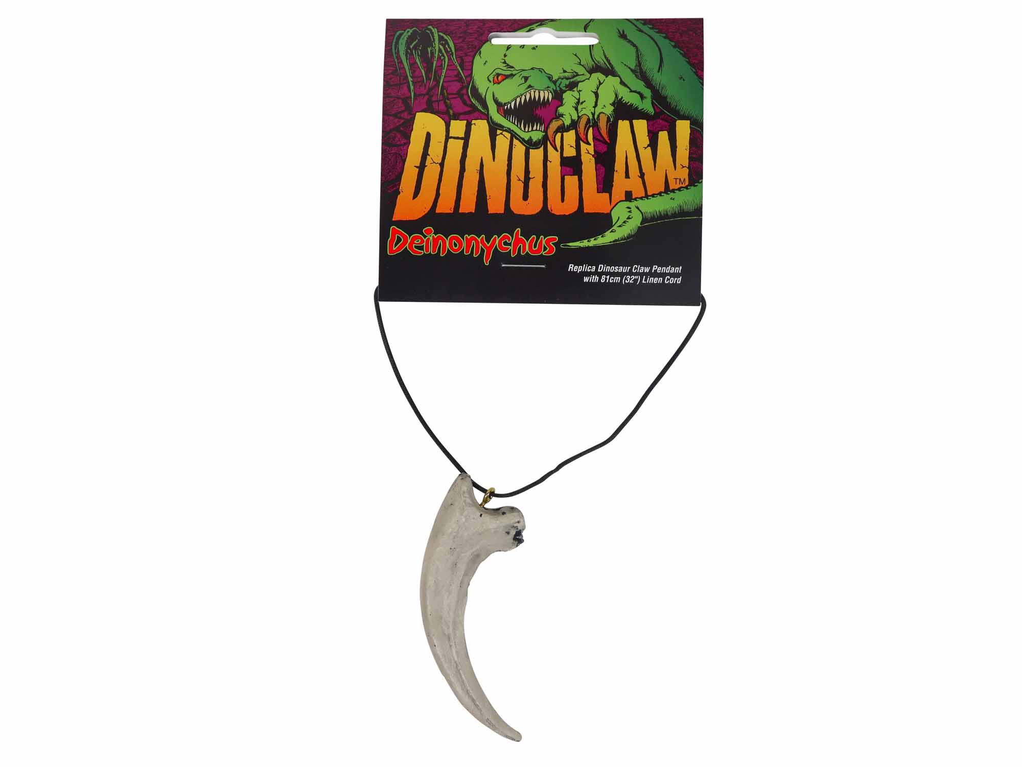 Deinonychus Claw Pendant Necklace 