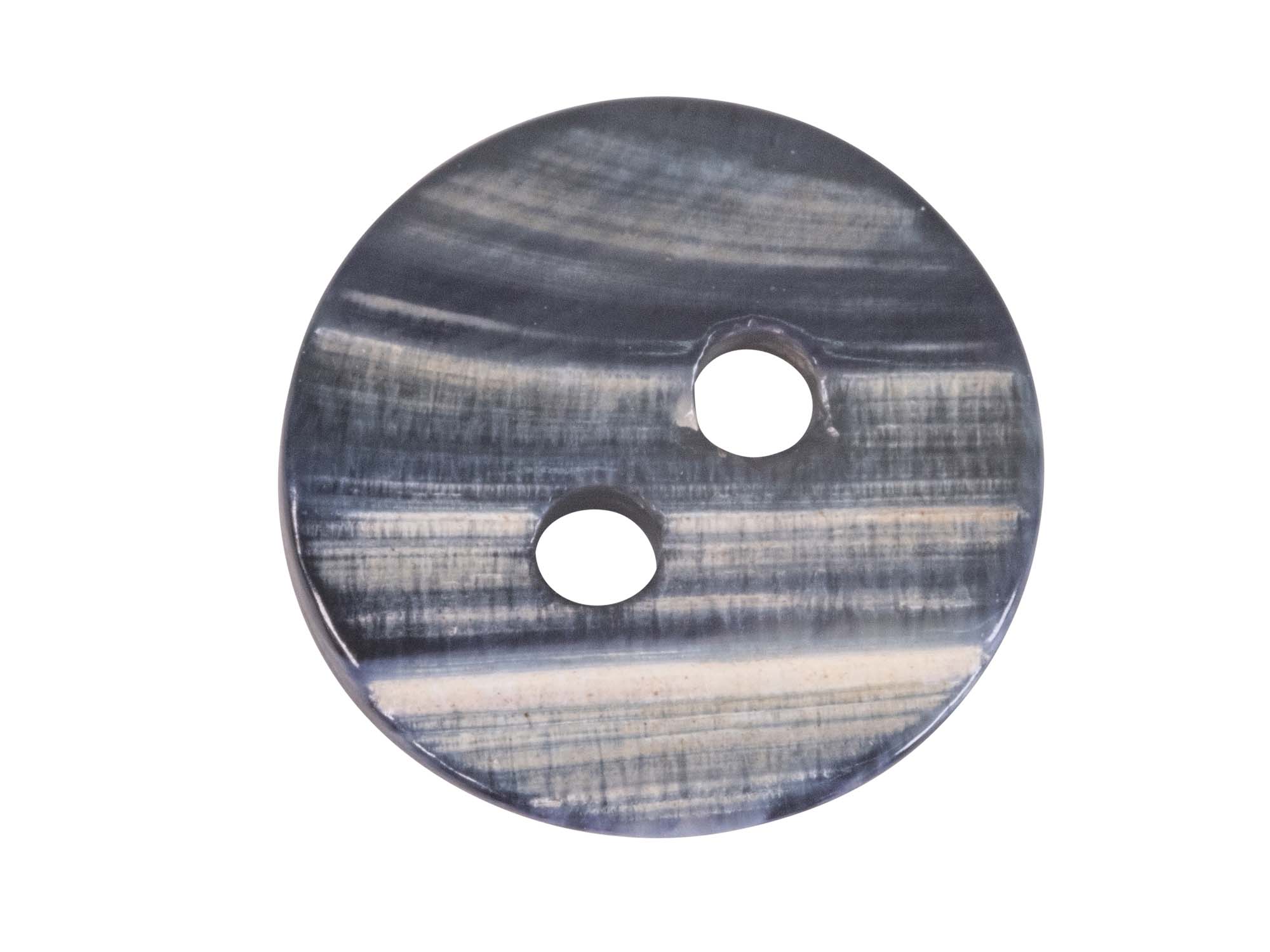 Blue Mussel Button: 18L (11.6mm or 0.457") 