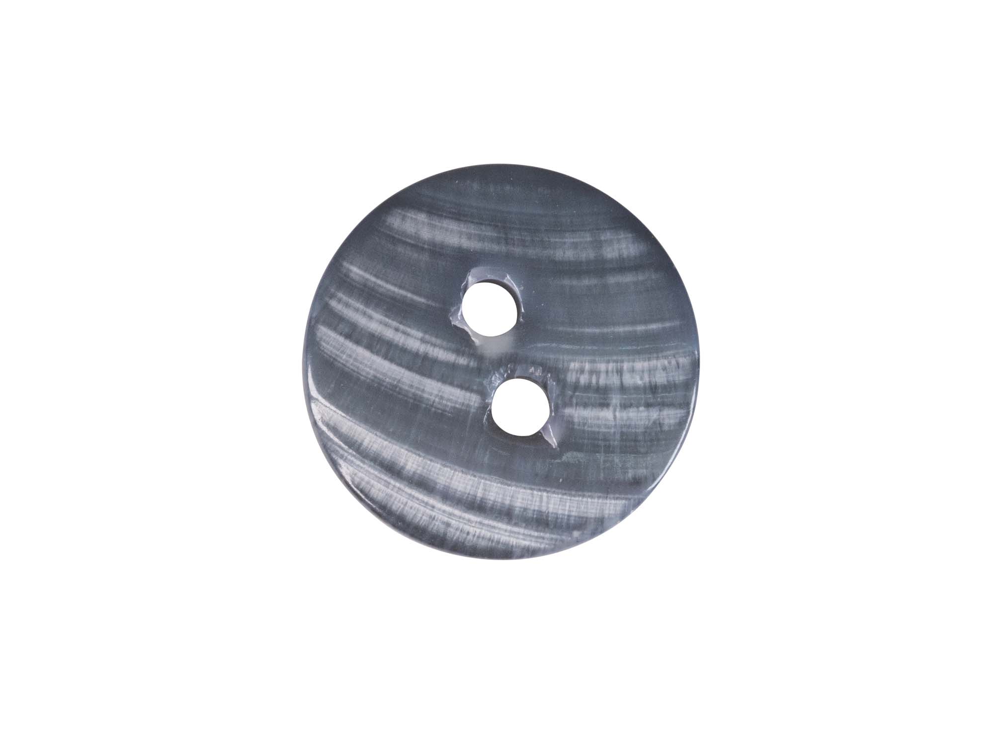 Blue Mussel Button: 20L (12.7mm or 0.5") 
