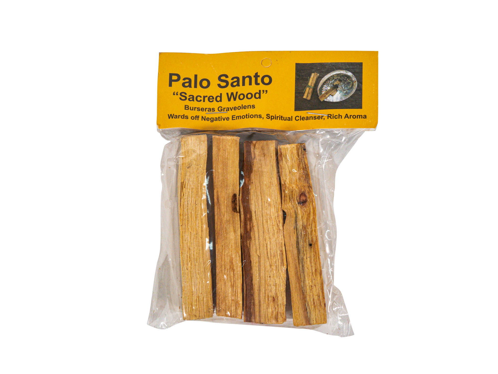 Palo Santo: Pack of 4 Sticks - 1380-24-AS (9UL19)