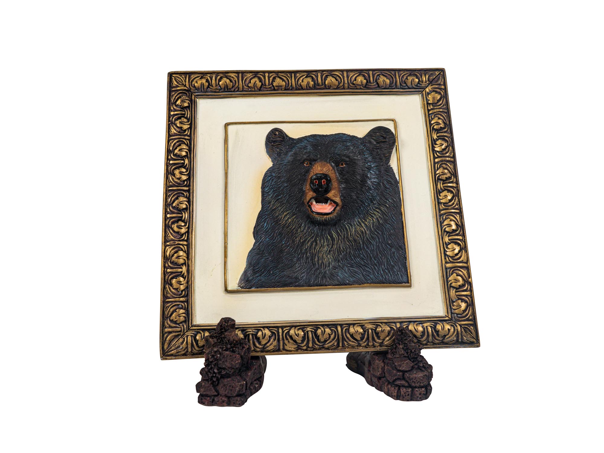 Ceramic Bear Plaque 