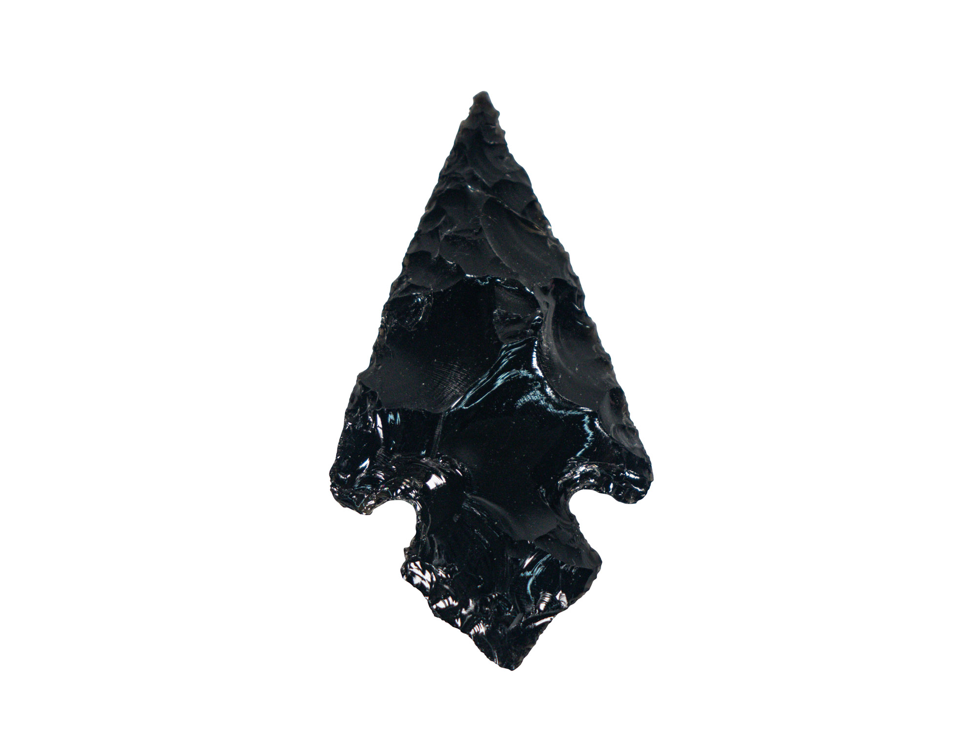 4" Obsidian Arrowhead 