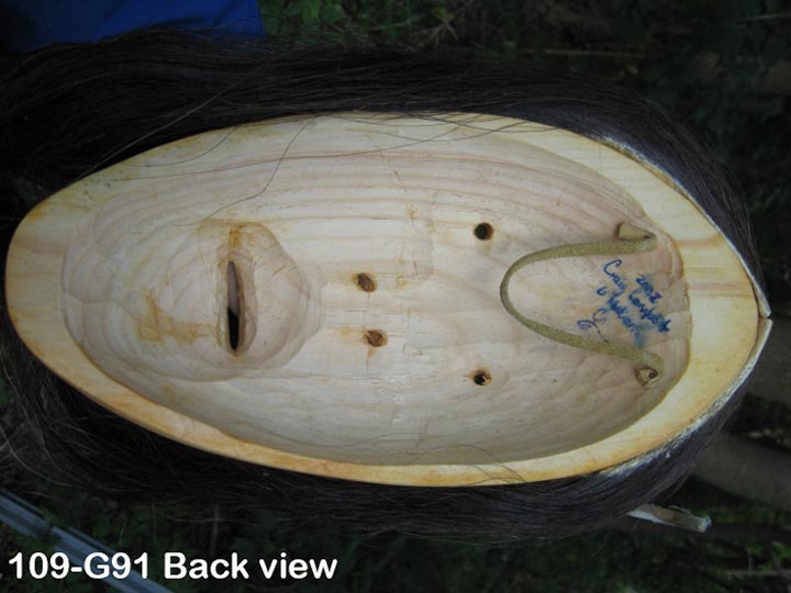 Iroquois False Face Mask: Gallery Item - 109-G91 (10UF4)