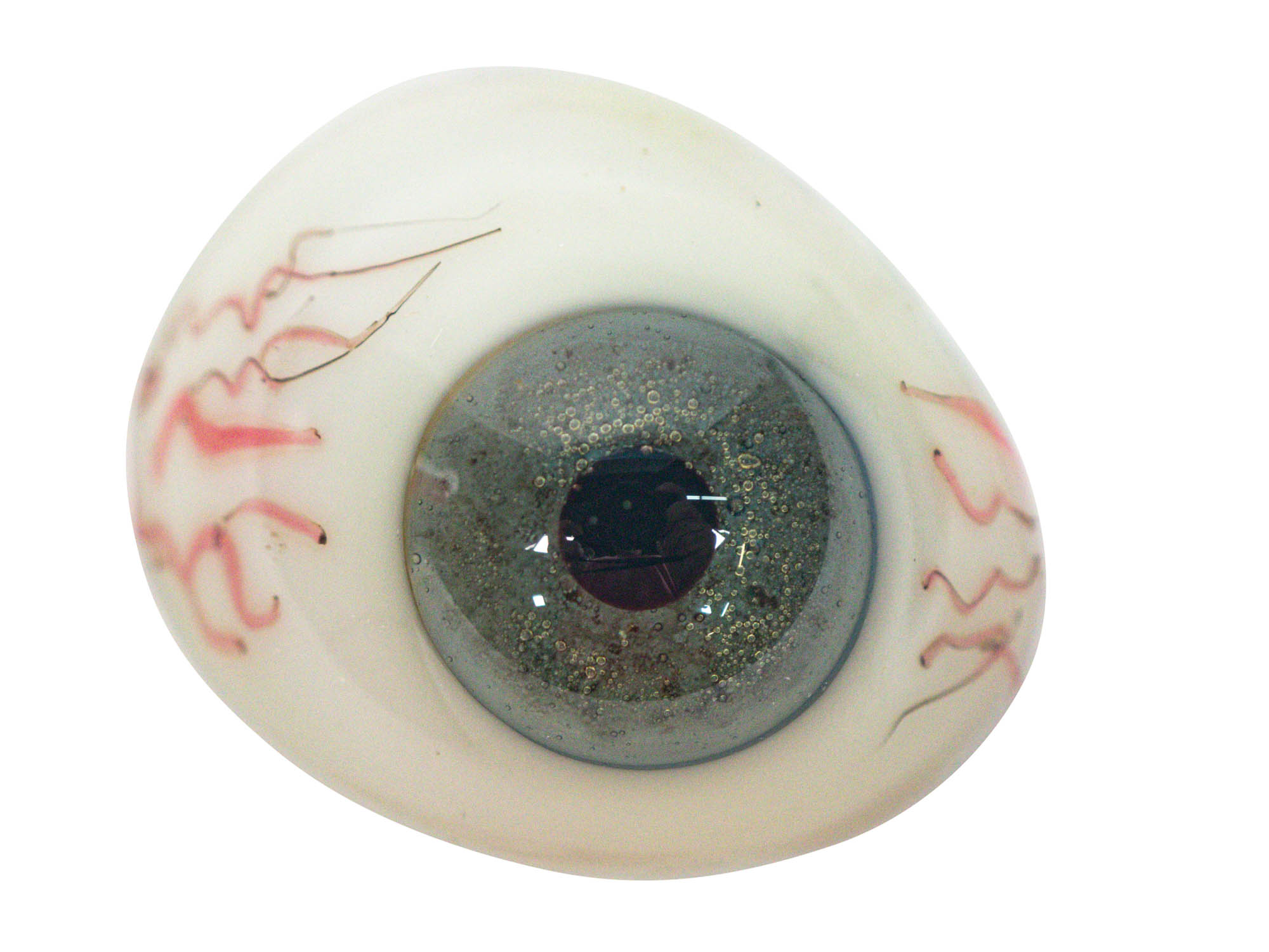 Antique Prosthetic Glass Eye: Gallery Item 