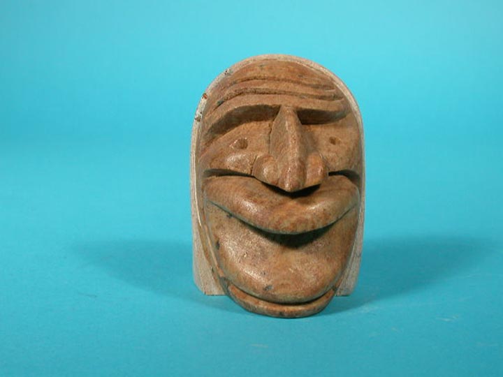 Iroquois False Face Carving: Gallery Item 