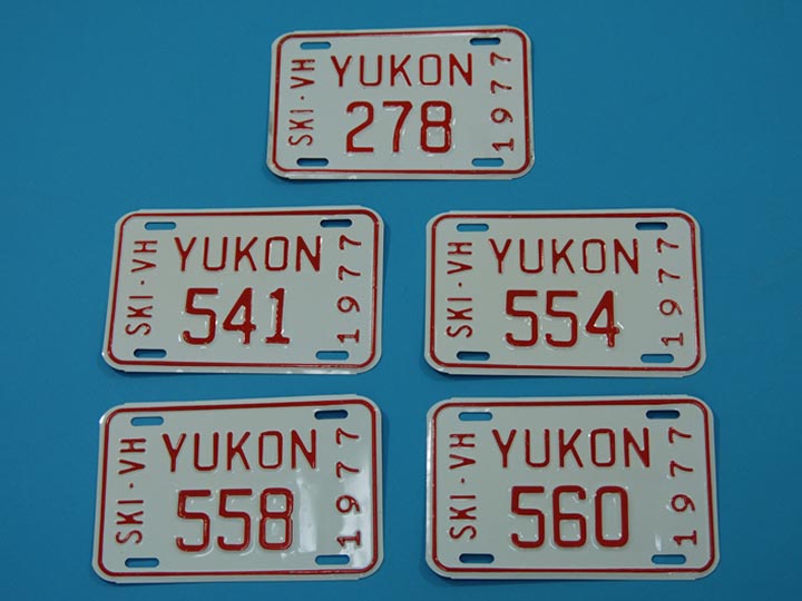 Yukon License Plate: Gallery Item - 494-31-G541 (YT)