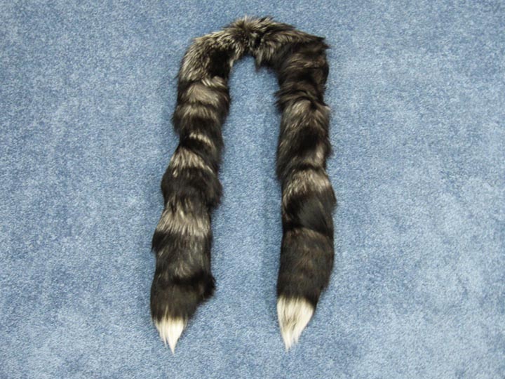 Silver Fox Fling: Gallery Item fox flings, fox fur flings, fox fur boas, fox fur scarves
