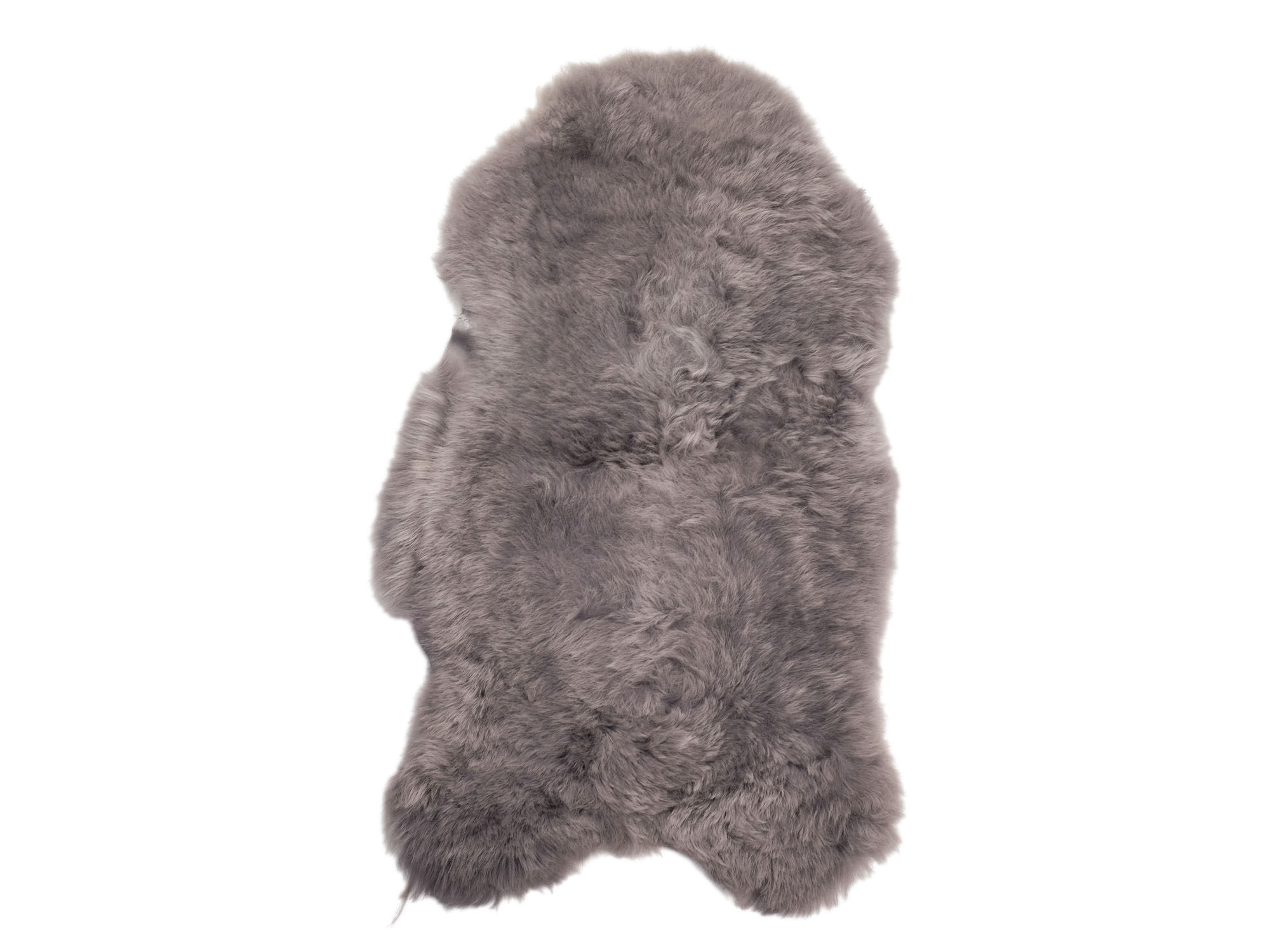Dyed Icelandic Sheepskin: Shorn: Gray: 90-100cm or 36" to 40": Gallery Item 