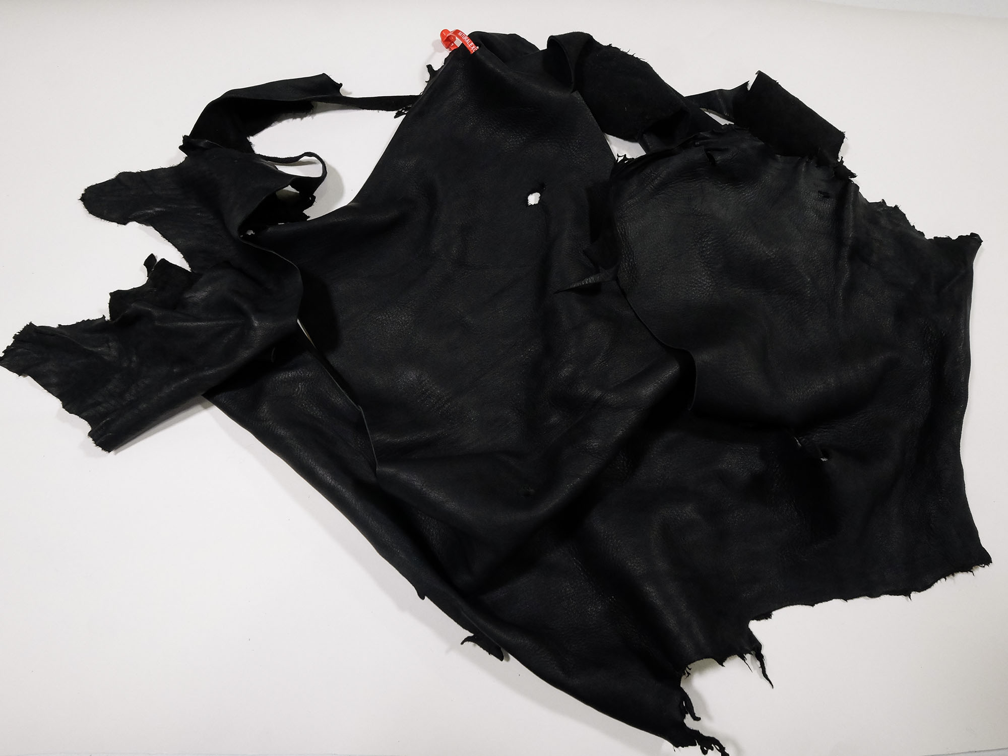 Deerskin Leather: #1/#2: Black: Gallery Item 