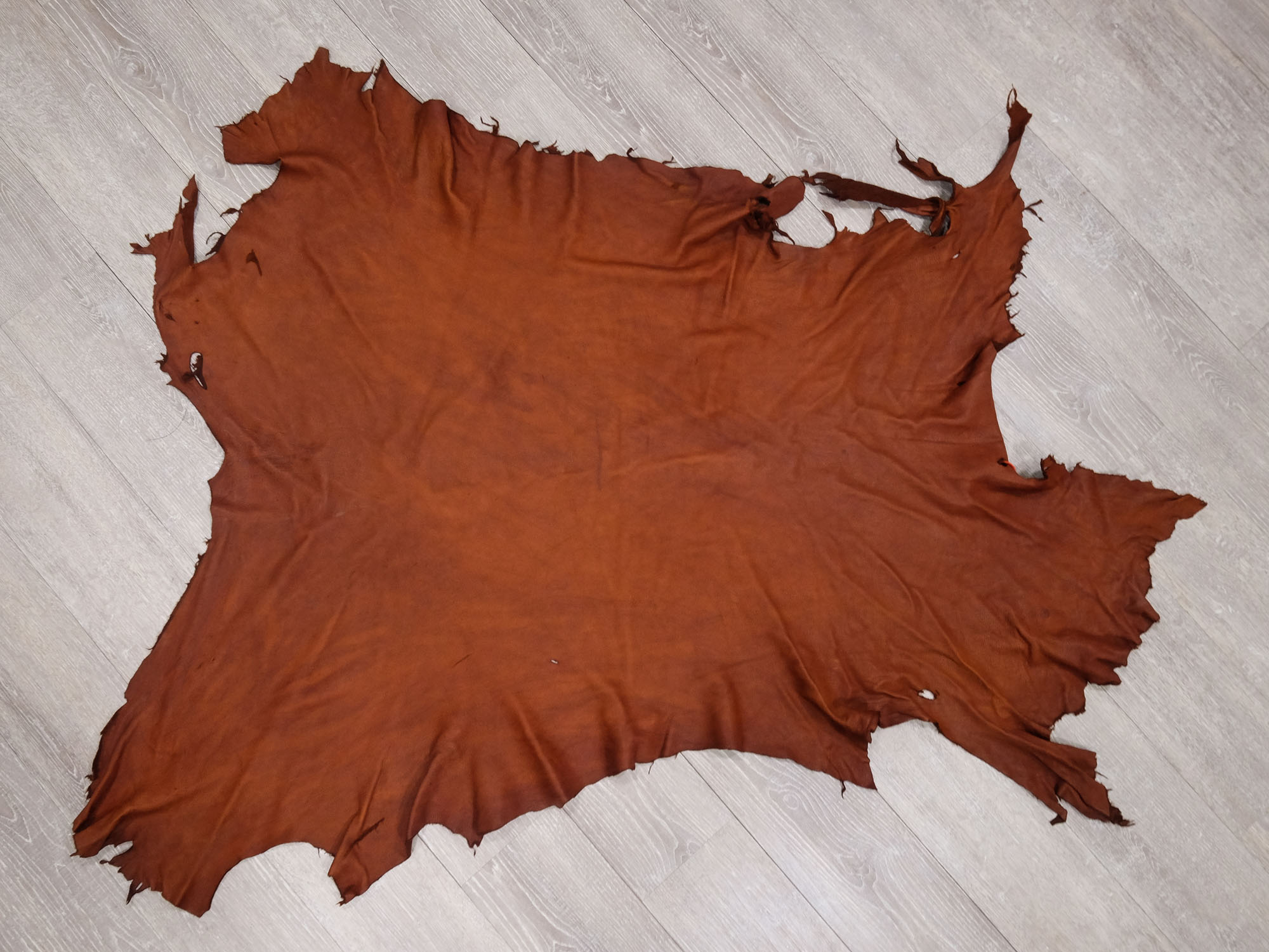 Deerskin Leather: Craft: Medium Brown: Gallery Item 