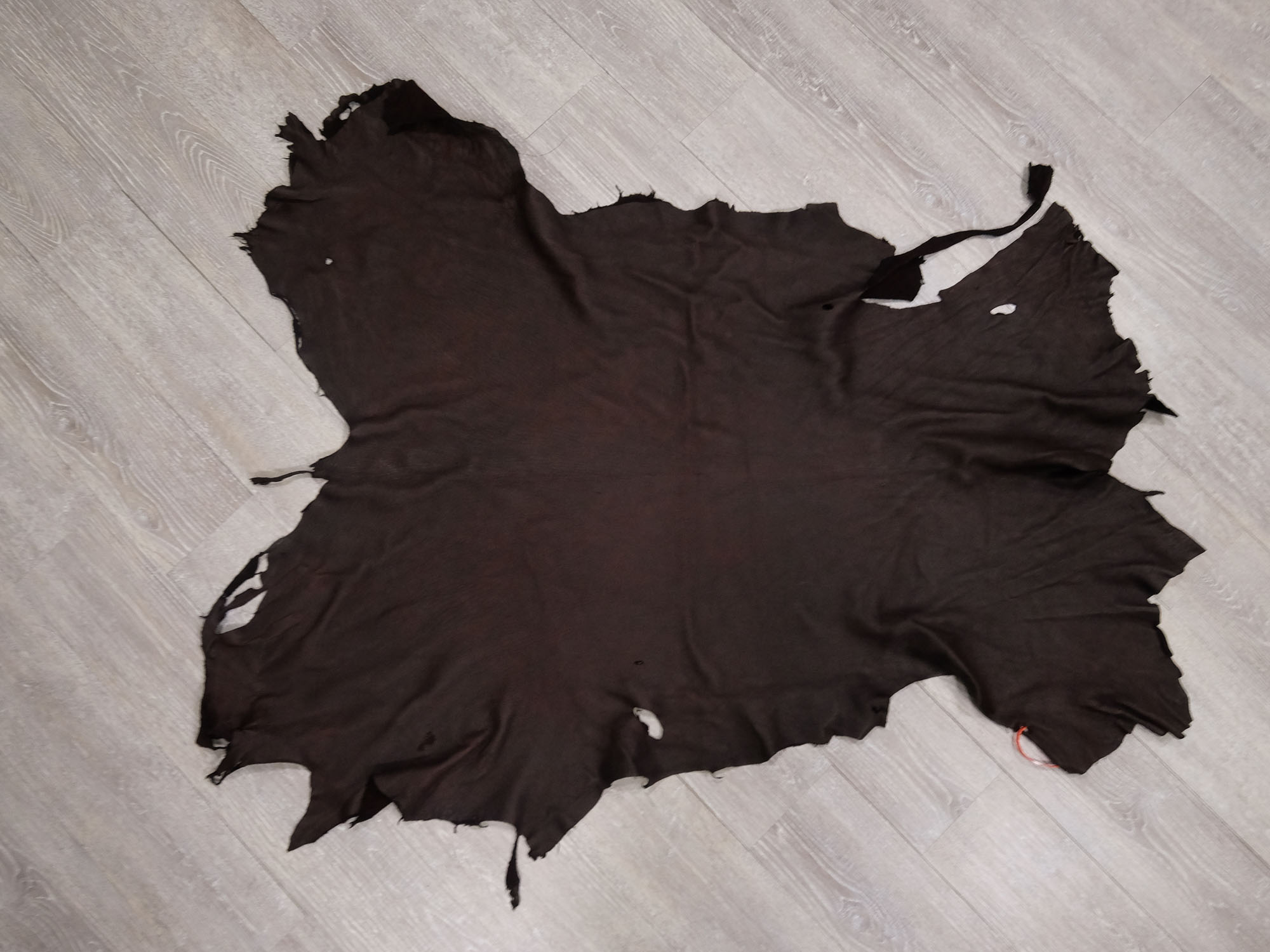 Garment Deerskin Leather: Medium Brown: Gallery Item 