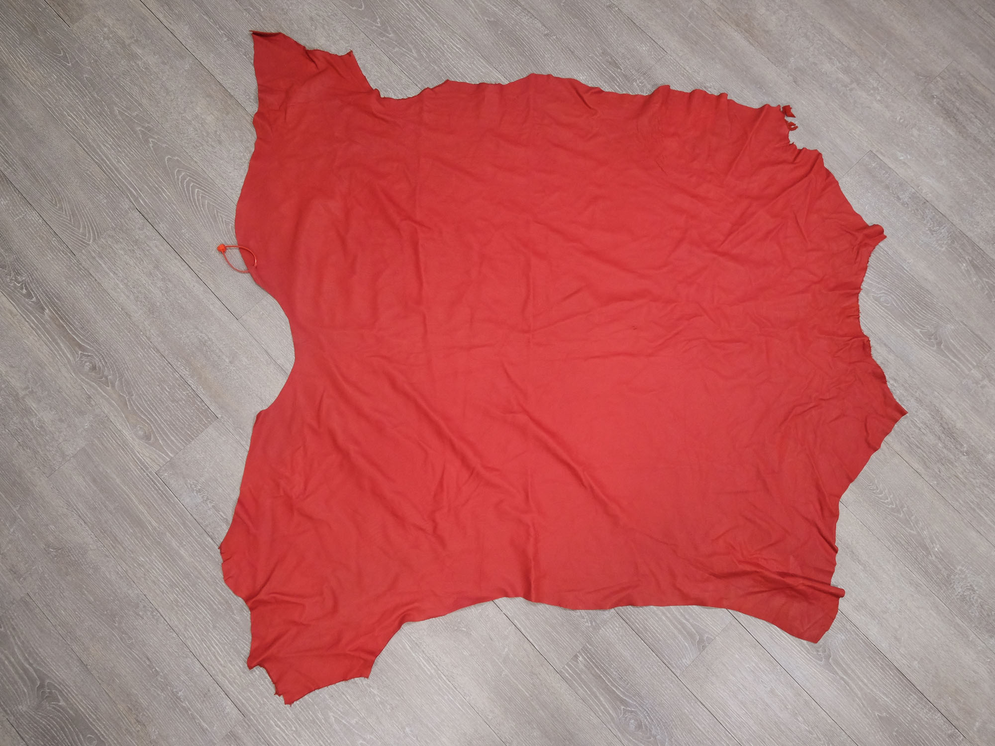 Garment Deerskin Leather: Red: Gallery Item 