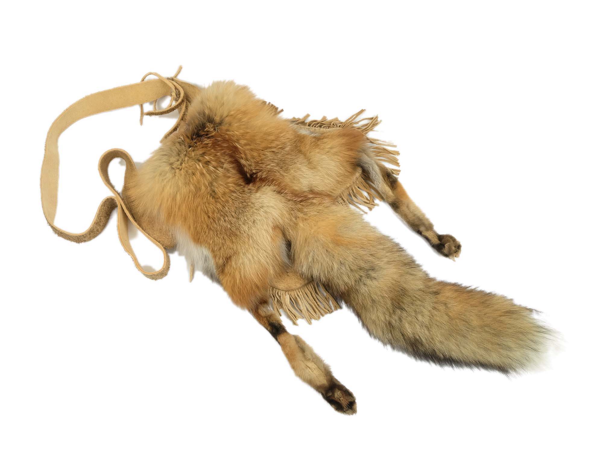 Red Fox Tail and Feet Bag: Gallery Item fox face bags