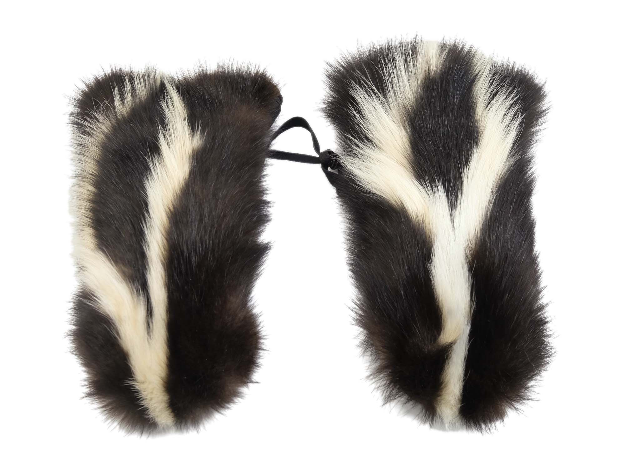 Skunk Mitts: Gallery Item skunk gloves