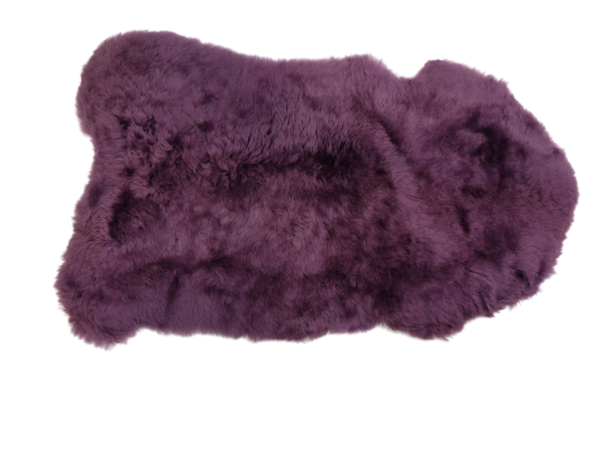 Dyed Icelandic Sheepskin: Shorn: Lavender: 90-100cm or 36" to 40": Gallery Item 