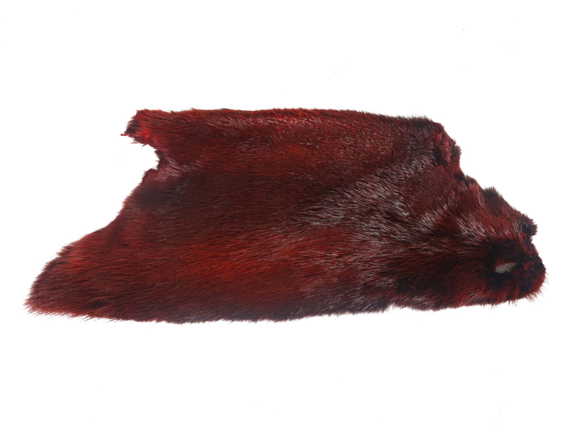 Partial Beaver Skin: Dyed: Gallery Item 