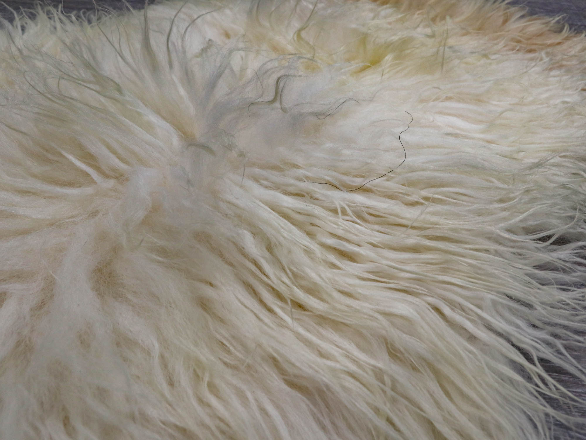 Greenlandic Sheepskin: Natural White: Gallery Item - 1371-10-G4923 (8UK24)