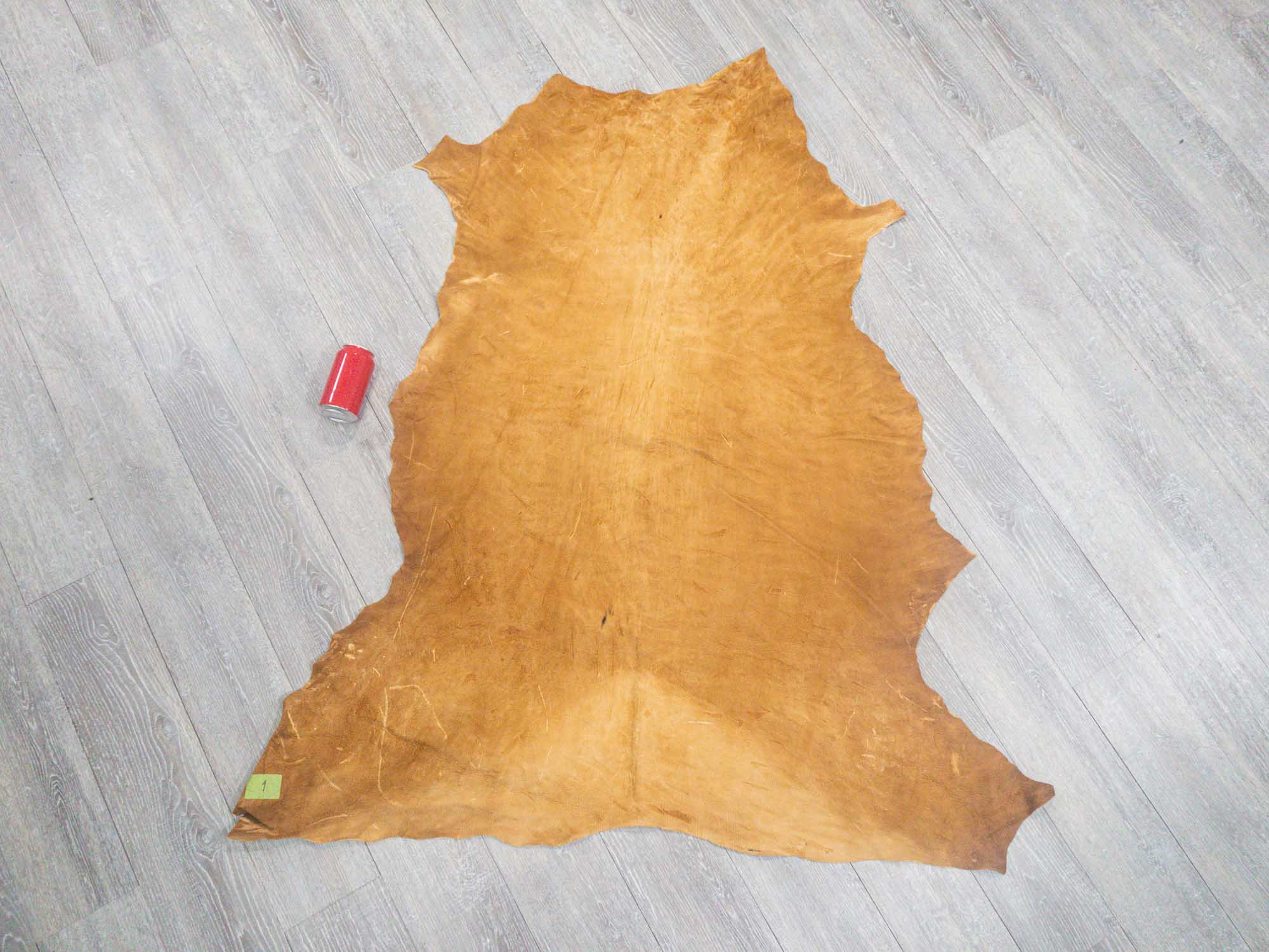 Traditionally Brain-Tanned Smoked Deer Leather: Gallery Item - 2-30-G6017 (9UL9)