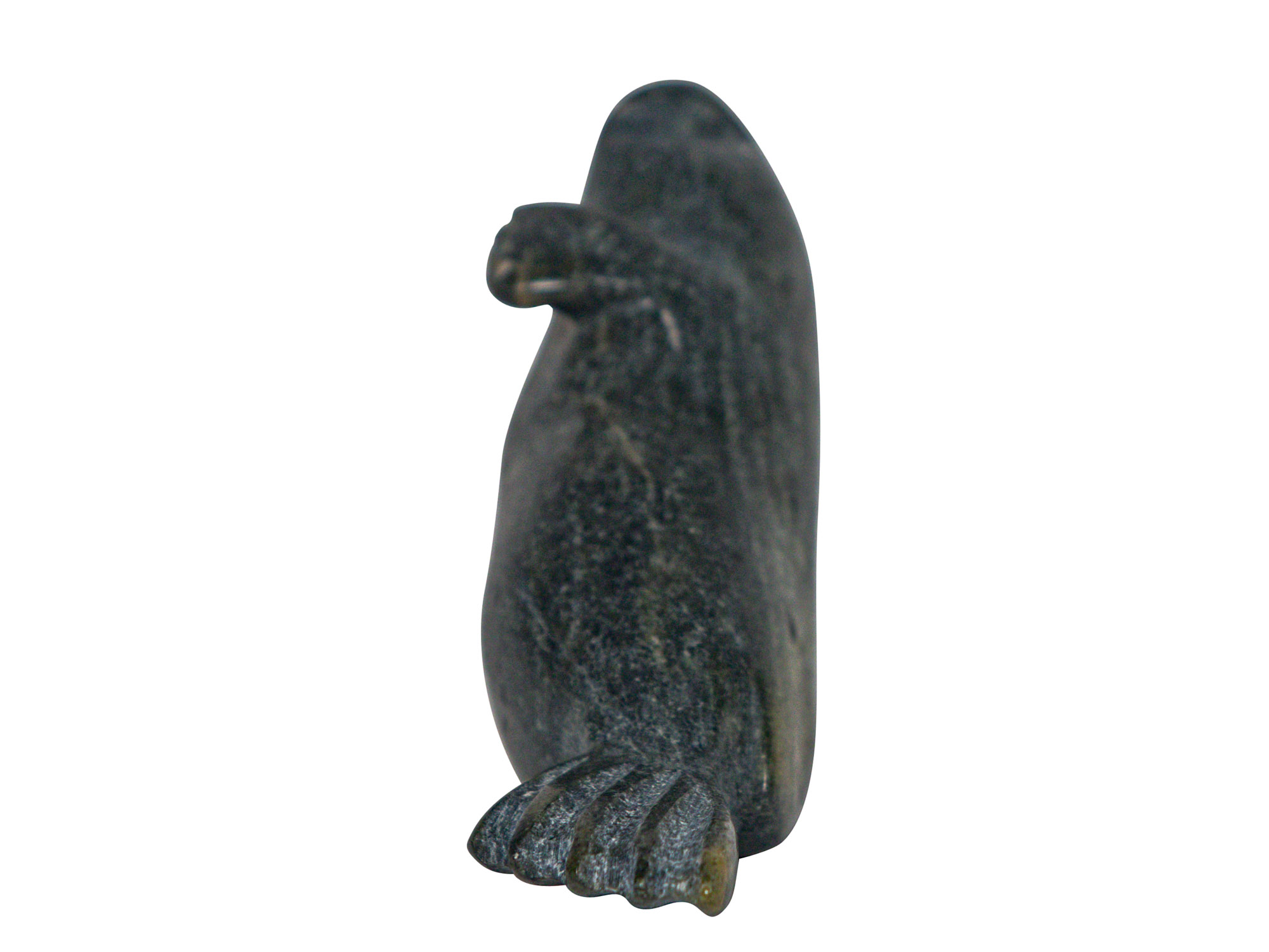Inuit Soapstone Carving: Seal Design: Gallery Item - 44-G36 (10URM1)