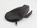 Dyed Cane Toad Coin Pouch: Medium/Large: Black - 1019-10M-BK (D5)