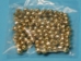 6mm Jingle Bells: Gold (100/bag) - 1043-06G (Y2GC01)