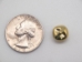 10mm Jingle Bells: Gold (100/bag) - 1043-10G (Y1JC03)