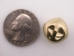 15mm Jingle Bells: Gold (100/bag) - 1043-15G (Y2HC01)