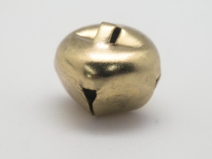 15mm Jingle Bells: Gold (100/bag) 