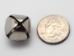 20mm Jingle Bells: Nickel (100/bag) - 1043-20N (Y2H)