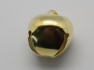 38mm Jingle Bells: Gold (50/bag) 
