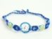 Dreamcatcher Friendship Bracelet with Ceramic Charms - 1149-F10-AS (Y1KC06)