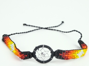 Beaded Dreamcatcher Bracelet 