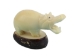 Tagua Nut Carving: Hippopotamus #2 - 1153-C274 (Y1ERF)