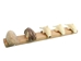 Tagua Nut Carving: Dolphin Progression - 1153-C479 (Y3K)