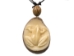 Tagua Nut Necklace: Frog Relief - 1153-N340 (Y2HC18)
