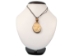 Tagua Nut Necklace: Frog Relief - 1153-N340 (Y2HC18)
