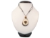 Tagua Nut Necklace: Sea Turtle Relief - 1153-N349 (Y2HC18)