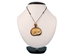Tagua Nut Necklace: Bear Relief - 1153-N383 (Y2H)