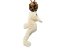 Tagua Nut Necklace: Seahorse - 1153-N384 (Y2H)