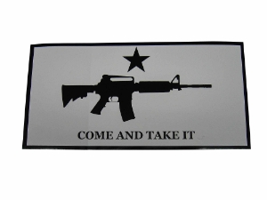 M-4 Come and Take It Bumper Sticker 