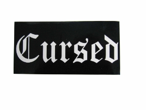 Cursed Bumper Sticker 