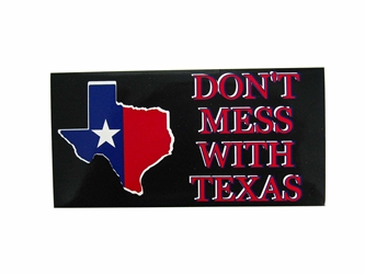 Dont Mess with Texas Bumper Sticker 