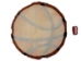 Designer Sheepskin Rug: Basketball - 1166-06 (Y2MRF)