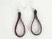Horse Hair Earrings: Teardrop - 1175-42-AS (Y1JC02)