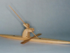 11" Ojibwa Cedar Kayak with Hunter 