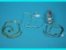 Metallic Snake Necklaces: Assorted - 1212-10-AS (Y1K)