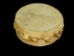 Round Rawhide Drum: 4" - 1228-04 (Y2DRN)