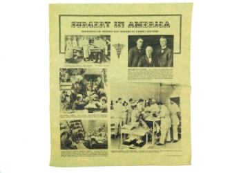 Surgery in America in the 1800s Parchment 